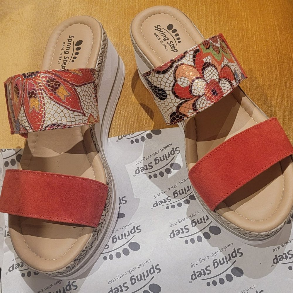Brand New Original Spring Step Comfort with Every Step/Italian Brand
